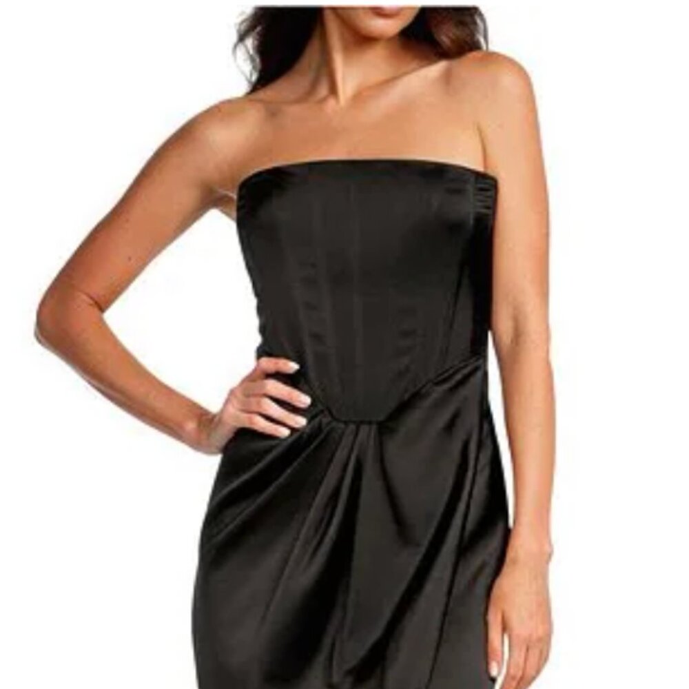 Asymmetrical Little Black Dress
